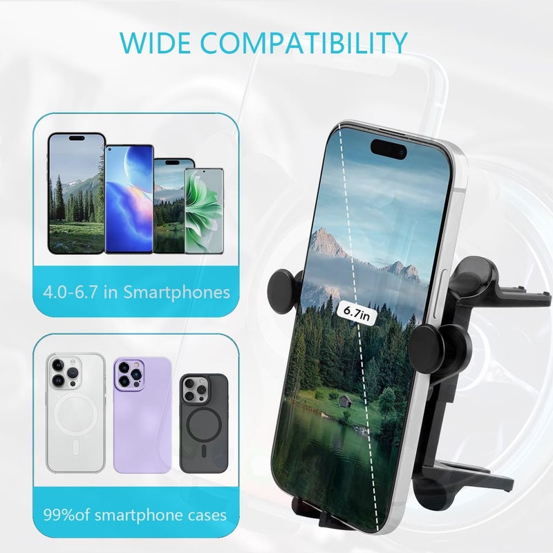 ICAILIN Car Phone Holder for Mercedes-Benz, Audi, Ford, Jeep, and Suzuki Models - Image 4