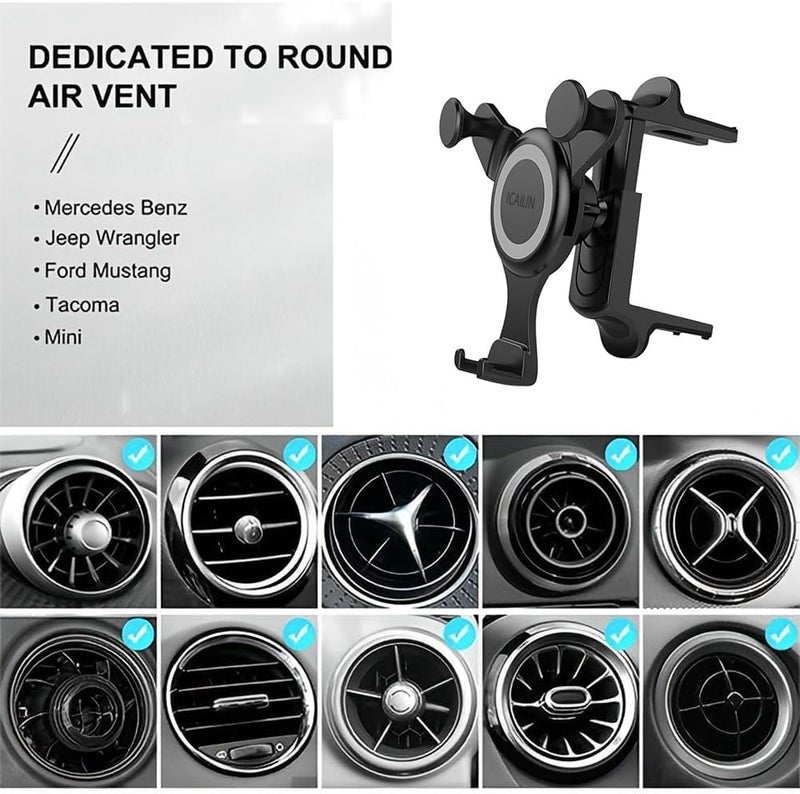 ICAILIN Car Phone Holder for Mercedes-Benz, Audi, Ford, Jeep, and Suzuki Models - Image 5