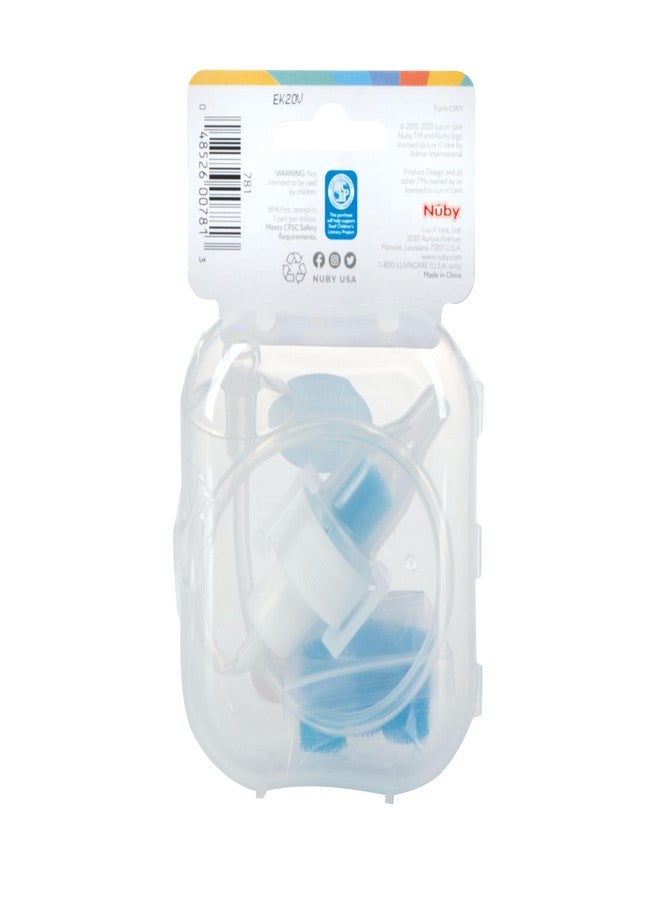 Nuby, Breathe-EEZ Infant Nasal Aspirator with Travel Case, 5" - Image 2