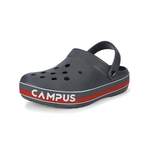 Campus Men's GC-4007A D.GRY Clogs - 7UK/India GC-4007A - Image 1