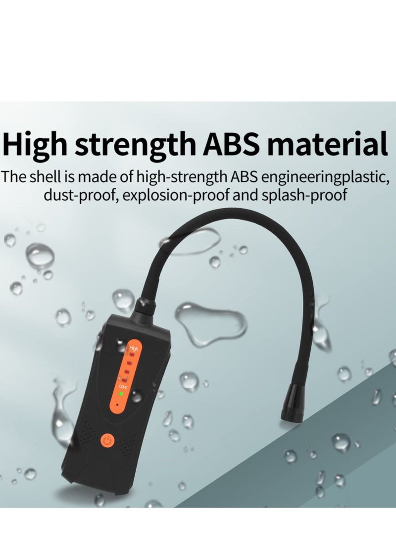 Y&D Gas Leak Detector, Natural Detector with Audible & Visual Alarm, Portable Sniffer to Locate Combustible Sources Like Methane, Propane for Home(Orange)  - Image 5