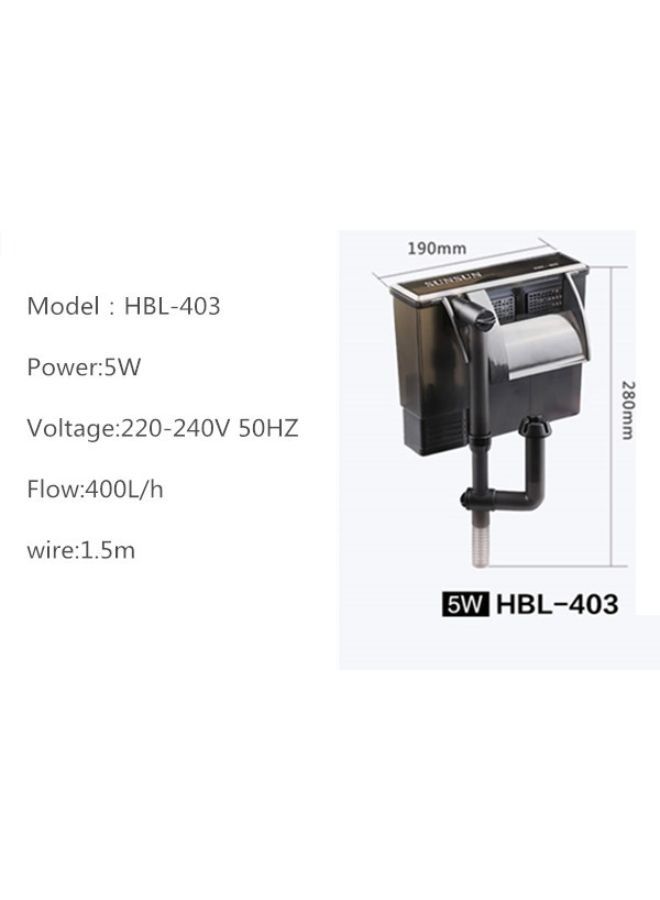 SUNSUN Aquarium Hang on Water Filter HBL Series - Image 3