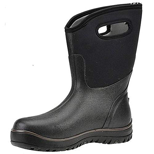 BOGS Mens Ultra Mid Waterproof Boot Black Size 13 - Image 3