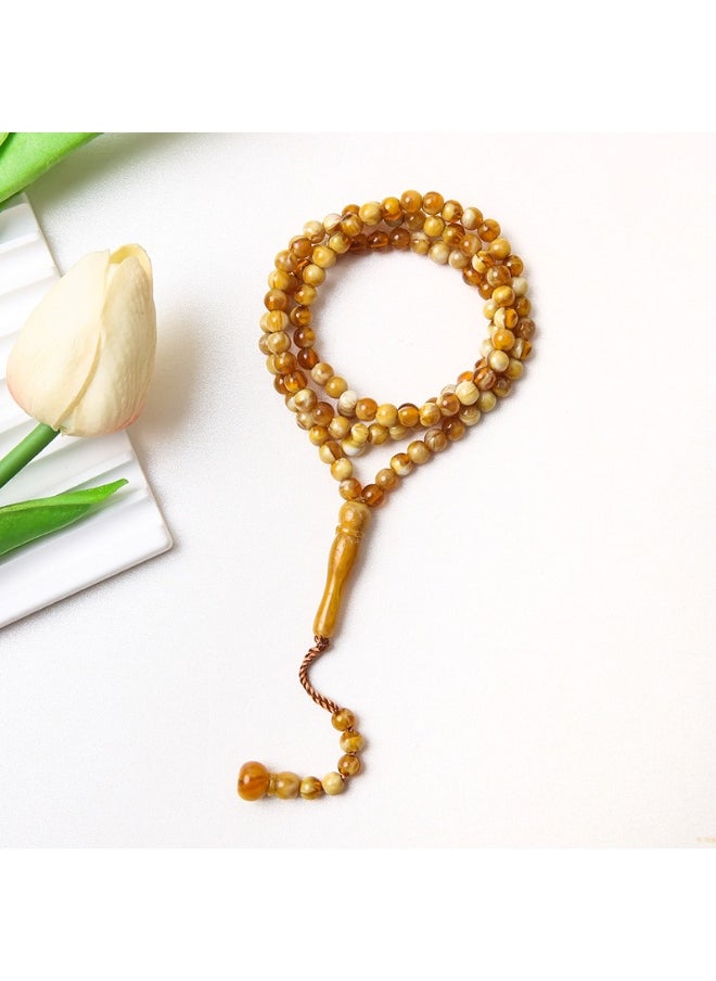 NIBEMINENT 33 Muslim Prayer Beads Green/12mm 