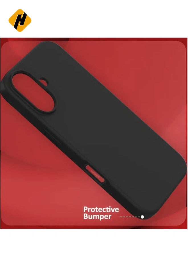 Liquid Silicone Case for iPhone 16 - Ultra Slim Design with Soft Anti-Scratch Microfiber Lining & Drop Protection