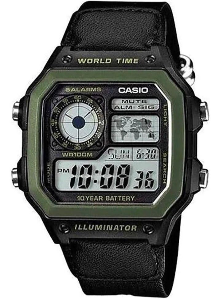 CASIO Casio Digital Watch: AE-1200WH
