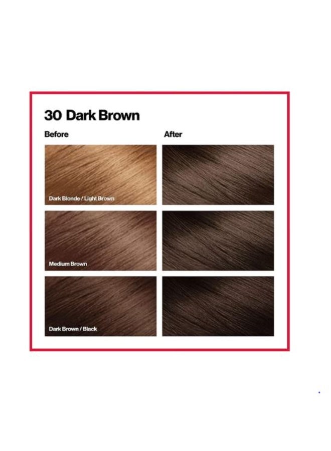 ريفلون صبغة شعر ريفلون كولورسيلك رقم 30 بني غامق (لون الشعر) - Image 2