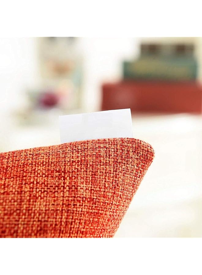 erorex Light Orange Linen Decorative Solid Filled Cushion 45X45Cm Am. Dc8025102570404 Kun - Image 4