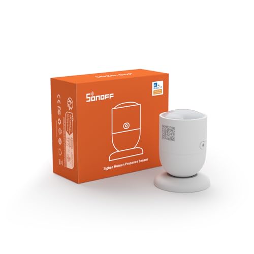 SONOFF Zigbee Human Presence Sensor SNZB06P Zigbee Smart Motion Detector with 58GHZ cmWave Radar Requires ZigBee Bridge 1Pack - Image 1