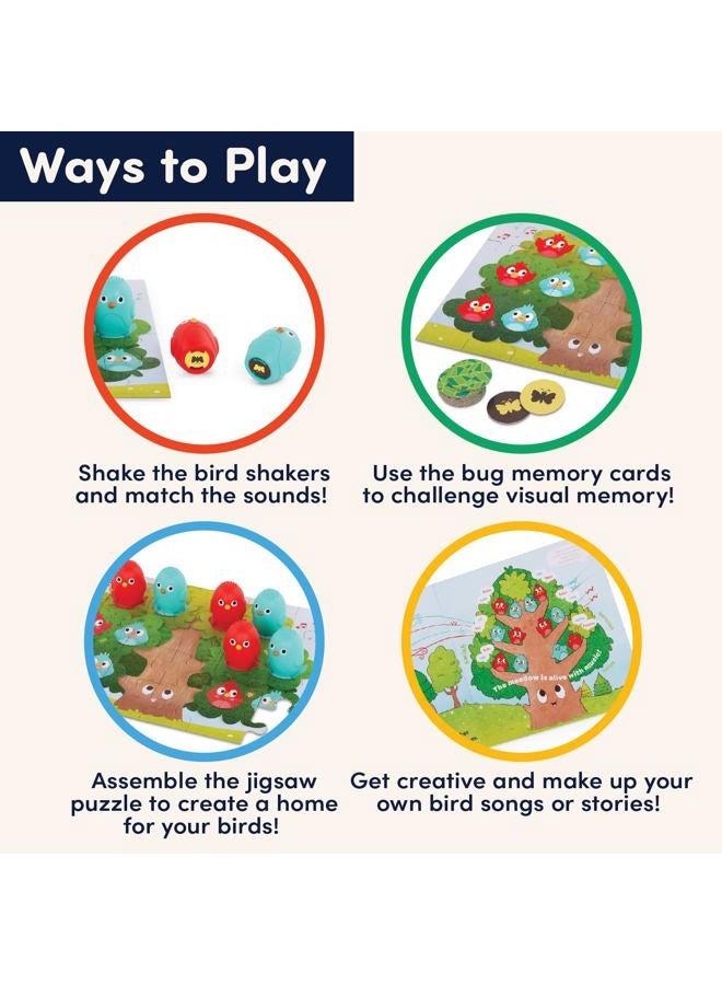 BATTAT Education – Montessori Memory Game Sound Shakers Toy for Toddlers – Educational Matching Game with Colorful Egg Shakers - Image 3