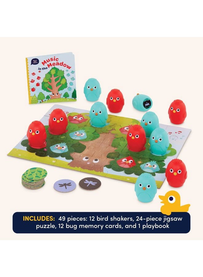 BATTAT Education – Montessori Memory Game Sound Shakers Toy for Toddlers – Educational Matching Game with Colorful Egg Shakers - Image 5