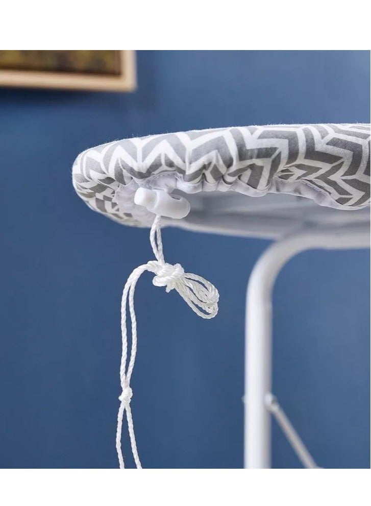 هوم بوكس غطاء طاولة الكي القطني مع الرباط - Image 2