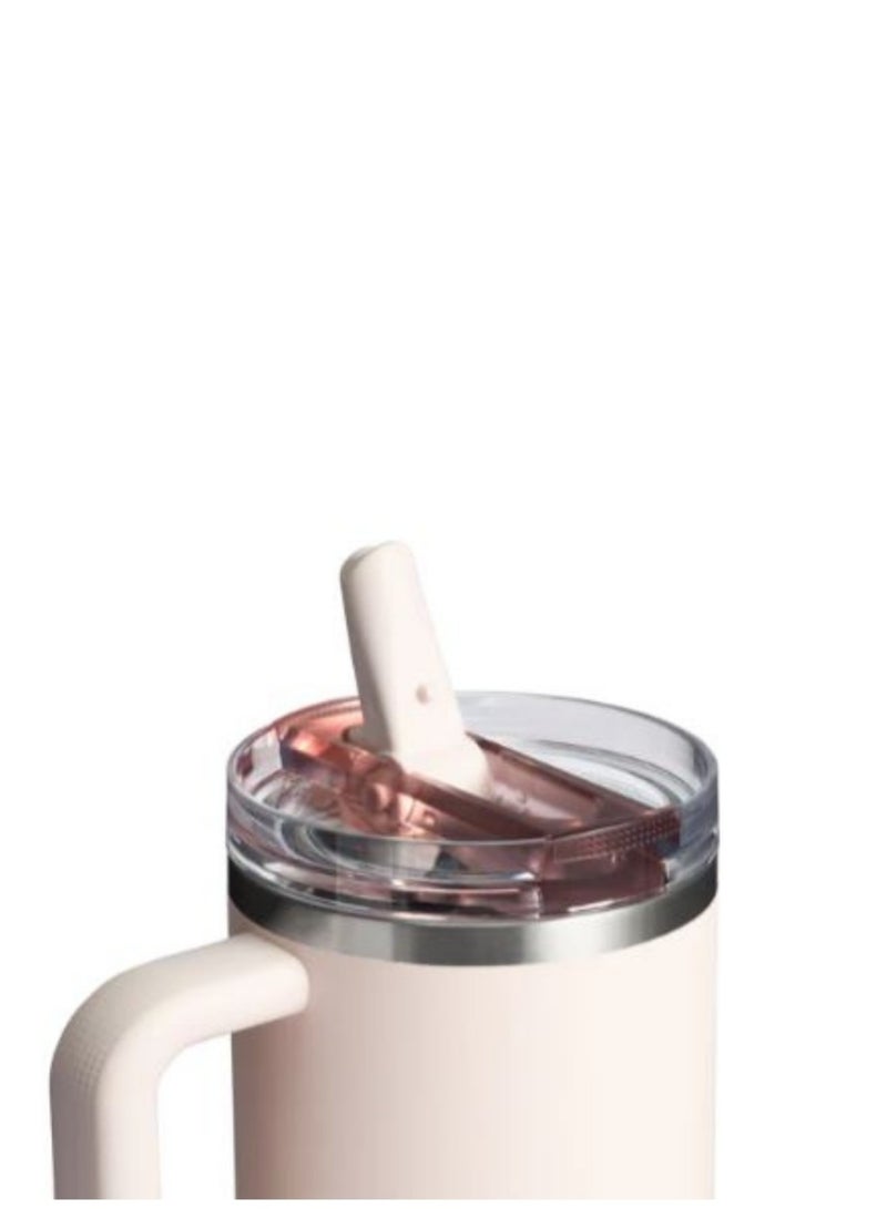 اس تي ان غطاء بفتحة شرب قابل للطي (فليب سترو) فقط - متوافق مع جميع أكواب/كؤوس ستانلي مقاس 40 أونصة وغيرها - غطاء بديل مانع للتسرب، لا يشمل الماصة أو الكوب - Image 2