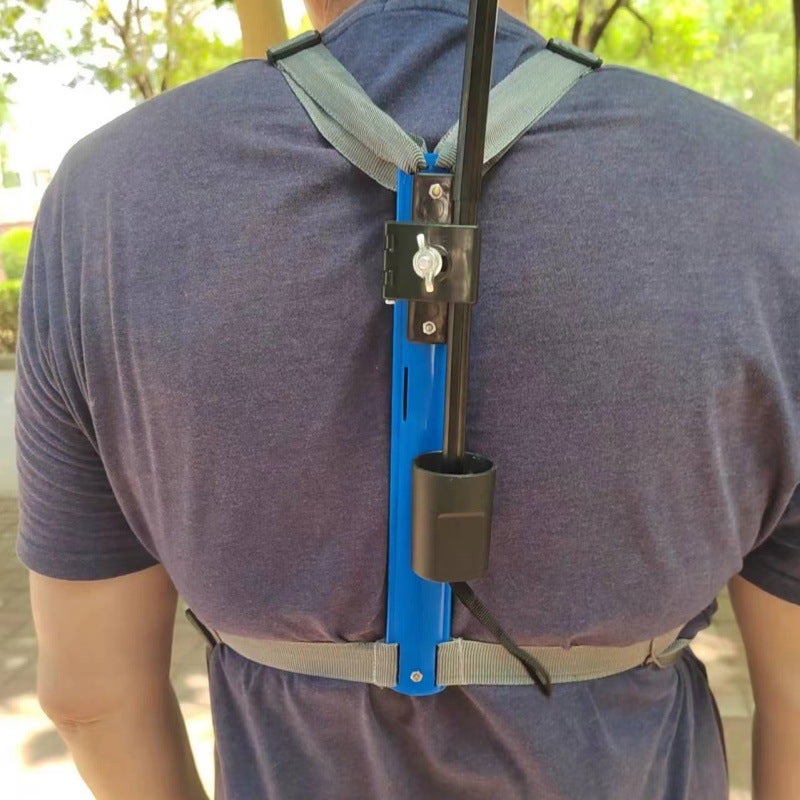 Hands-Free Parasol Umbrella Holder For Travel, Hiking, Fishing, Tea Picking, Pography, Sketching, And Stall Setup - Image 1