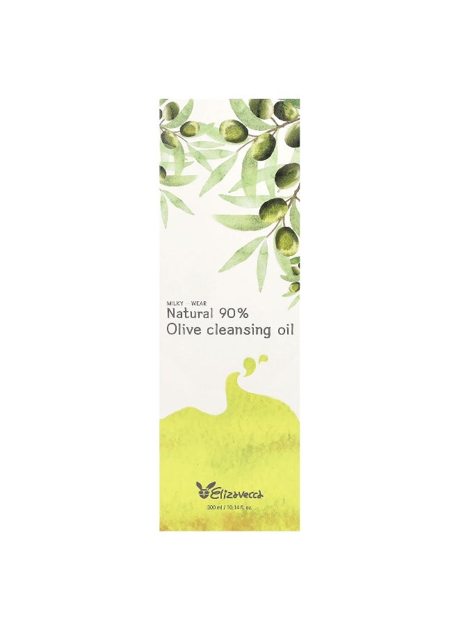 Elizavecca Elizavecca, Milky-Wear, Natural 90% Olive Cleansing Oil, 10.14 fl oz (300 ml)  - Image 2