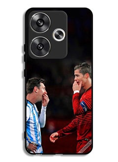 Covernex Xiaomi Redmi Turbo 3 5G Protective Case Cover Ronaldo & Messi In One Frame  - Image 1