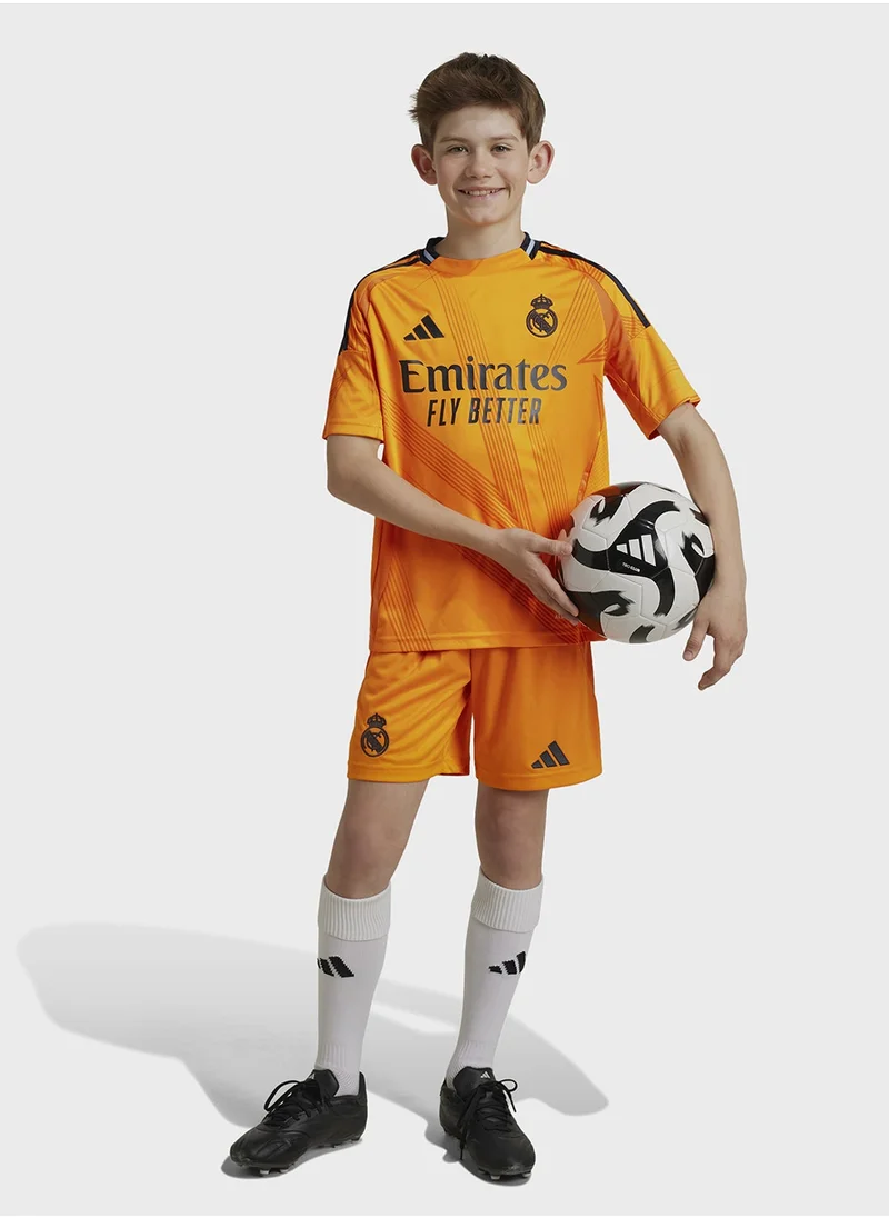 Adidas Youth Real Madrid 24/25 Stadiumaway Shorts