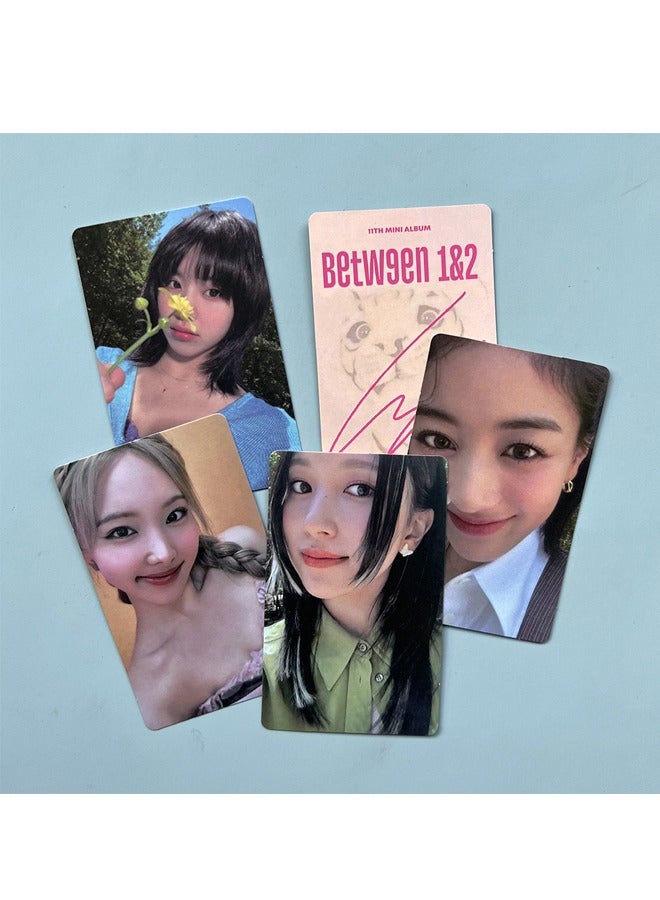 NIBEMINENT 9-Piece TWICE BETWEEN Album Photo Cards 5.4*8.6cm - Image 4