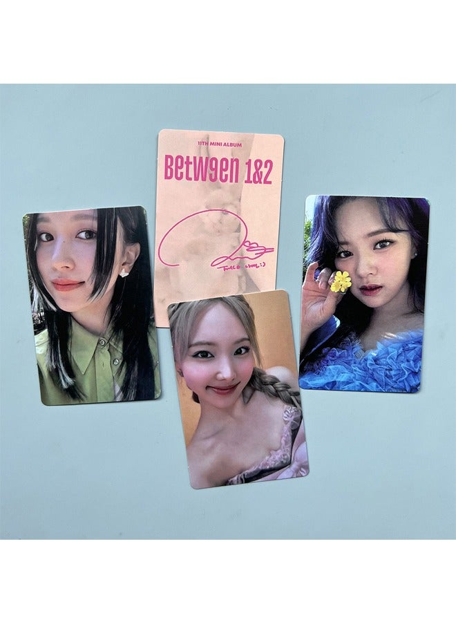 NIBEMINENT 9-Piece TWICE BETWEEN Album Photo Cards 5.4*8.6cm - Image 5