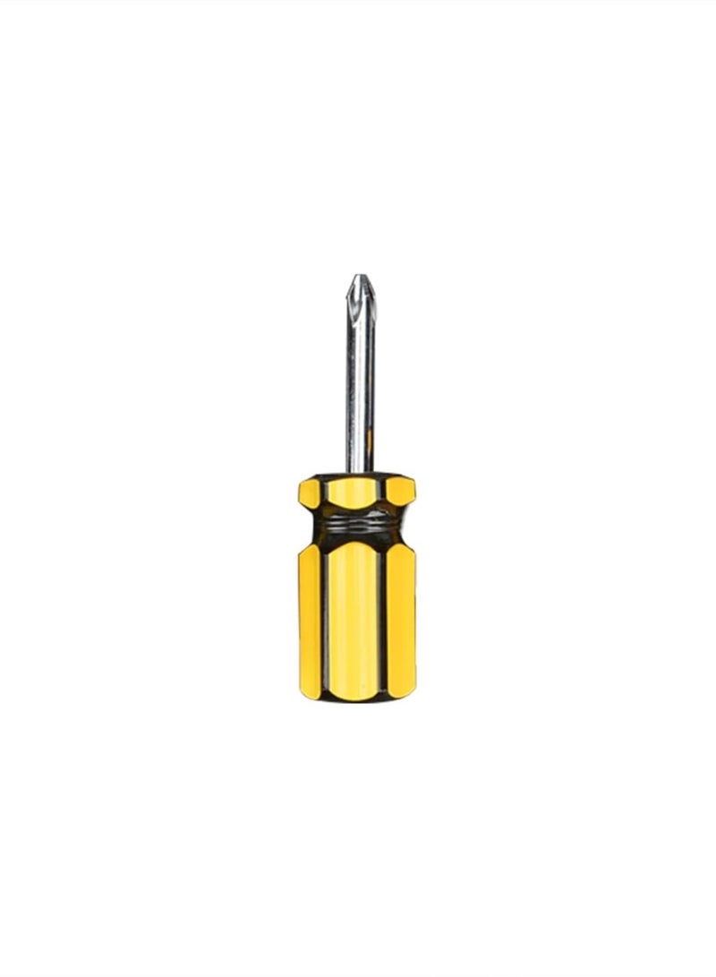 GGOOT Hardware Tools PVC Handle Driver Metric Single Use Steel Flathead Screwdriver Screwdriver Set 2-Piece (H, One Size)  - Image 1