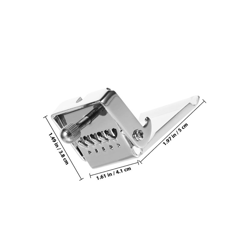 Plated Tailpiece Replacement Accessory for 5 String Banjo HA151 - Image 2