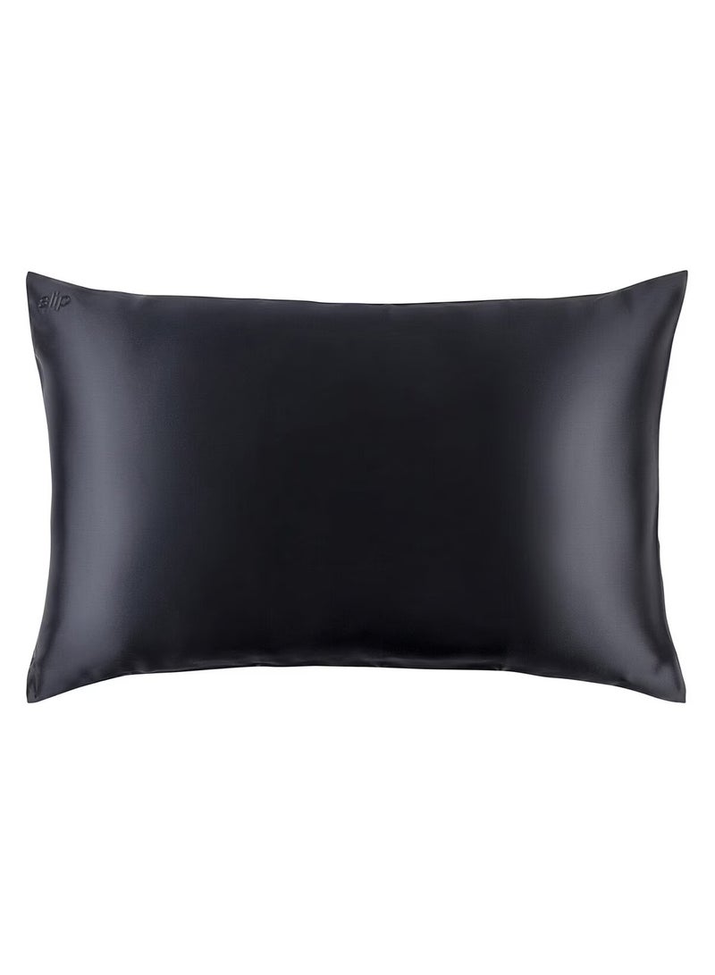 سليب غطاء وسادة كوين/قياسي - أسود - Image 1