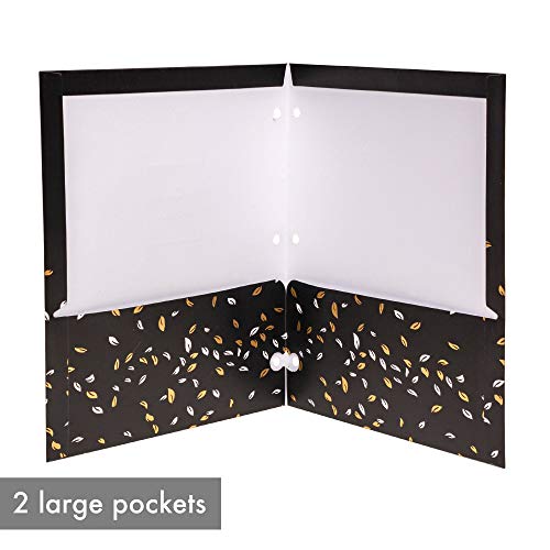 Pukka Pad, Rochelle & Jess Folders – 6 Pack of Pocket Portfolios with 3 Hole-Punches for Standard Ring Biners – Measures 11.75 x 9.5inches – Compatible with A4 and Letter Sized Paper Documents - Image 5