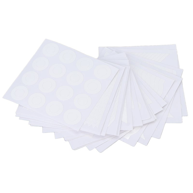 24 Sheets French Tip Guides Stickers Manicure Nail Art Stencils for DIY Decoration Stencil Tools - Image 1