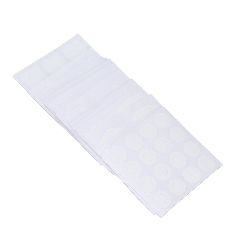 24 Sheets French Tip Guides Stickers Manicure Nail Art Stencils for DIY Decoration Stencil Tools - Image 2