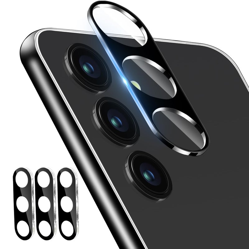 Dengduoduo 3 Pack Camera Lens Protector for Samsung Galaxy S25, Tempered Glass Camera Protector Lens Cover, Ultra HD, 9H Hardness, Anti-Scratch, Case Friendly, Easy to Install [No Affect on Night Shots] - Image 1