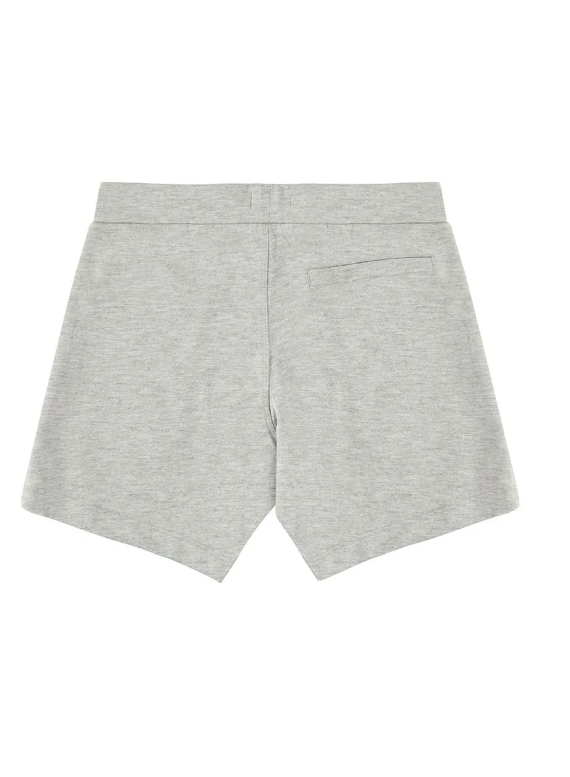 CANADA HOUSE Summer Comfort Light Grey Cotton Casual Wear Shorts For Boys