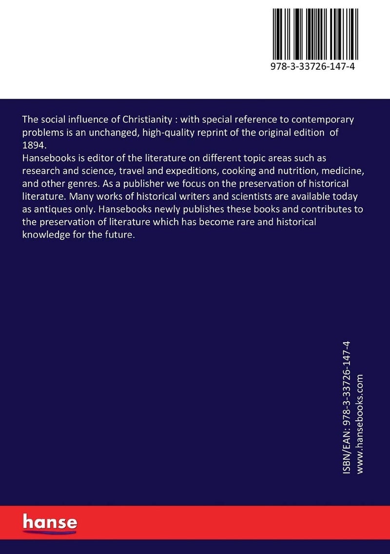 The social influence of Christianity: with special reference to contemporary problems  - Image 2
