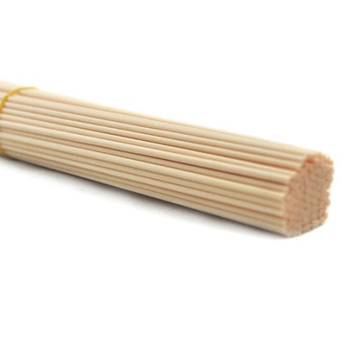 Ougual 100 Pieces Fiber Reed Diffuser Replacement Refill Sticks (8" x 3mm, Brown) - Image 5