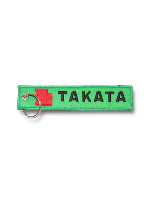 Keychain Cloth Takata Embroidered On Both Sides