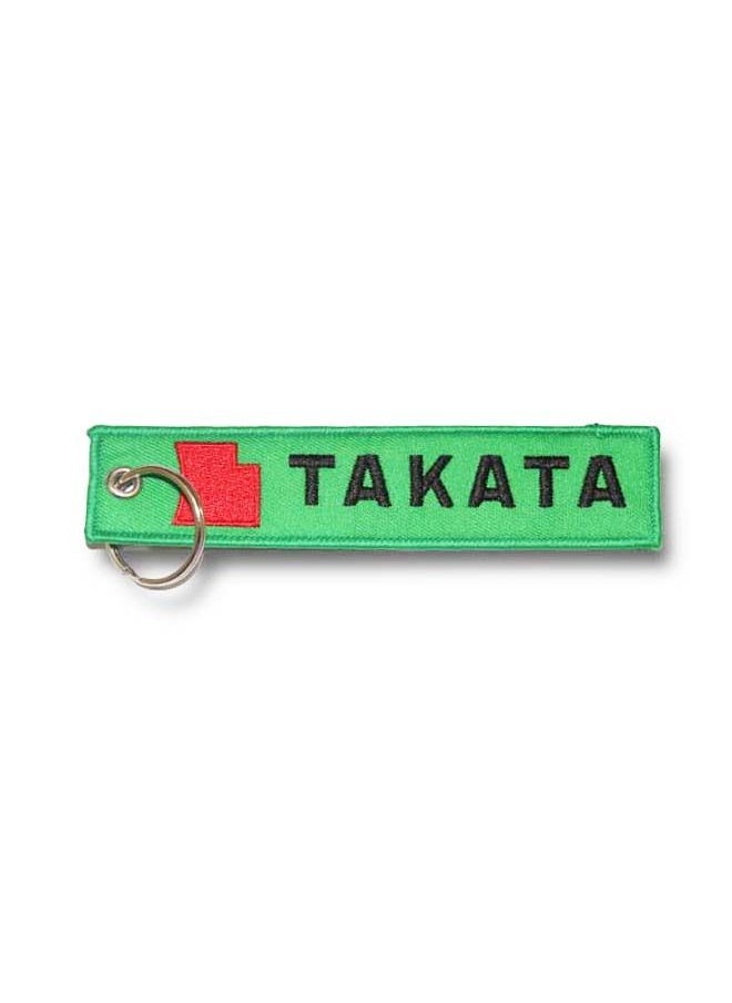 Generic - Keychain Cloth Takata Embroidered On Both Sides - Image 1