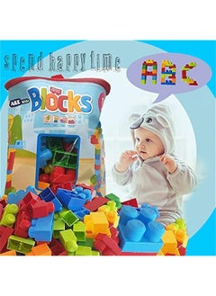 DURKU Large 88-Piece Building Blocks Set - Educational Construction Toy for Kids - Multi-Color Bricks - BPA-Free - Safe and Fun  - Image 3