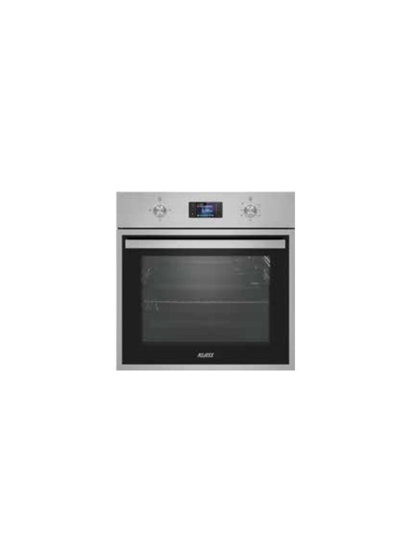 Klass Electric Free Standing Cooking Range With Digital Screen Made in Turkey 1 Warming Zone 60 Cm Stainless Steel - Image 2
