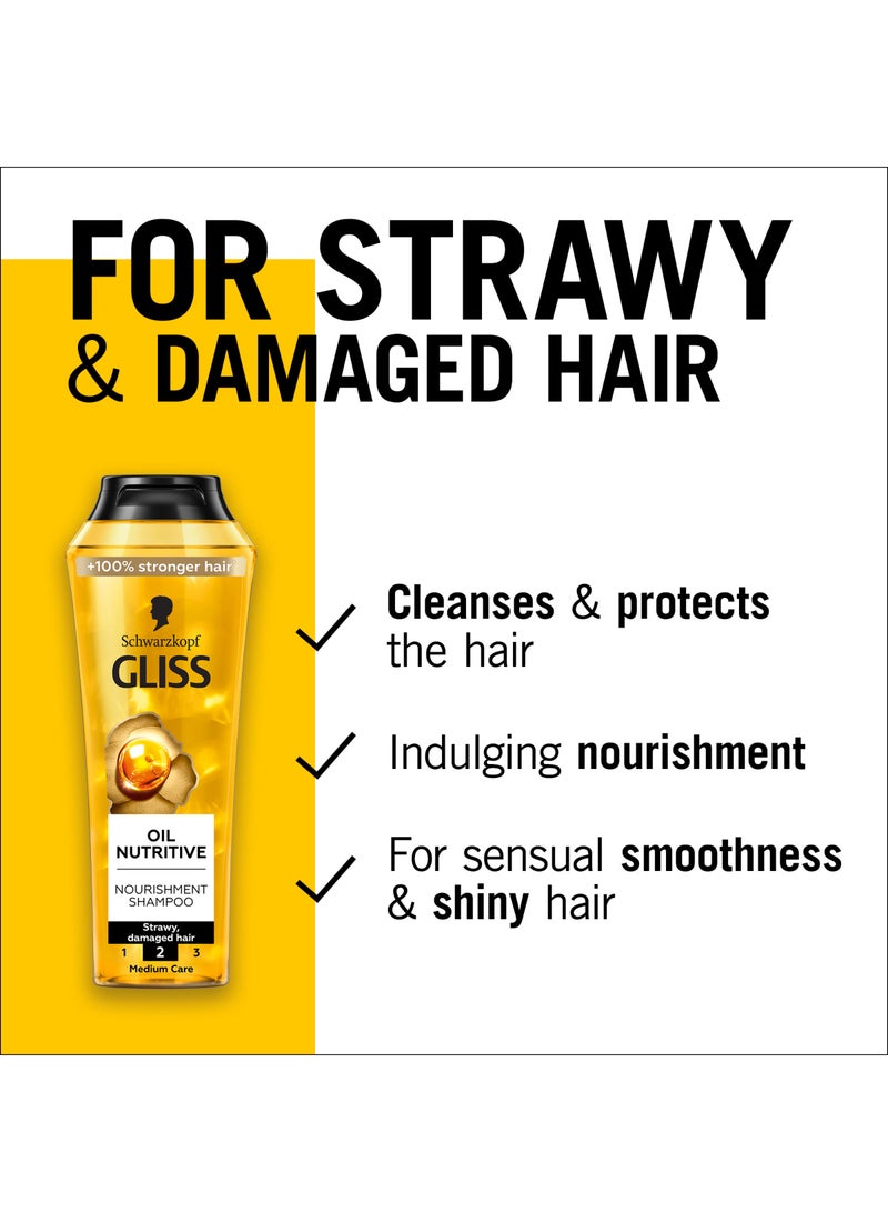 Gliss Oil Nutritive - Nourishment Shampoo 400ml - Image 4