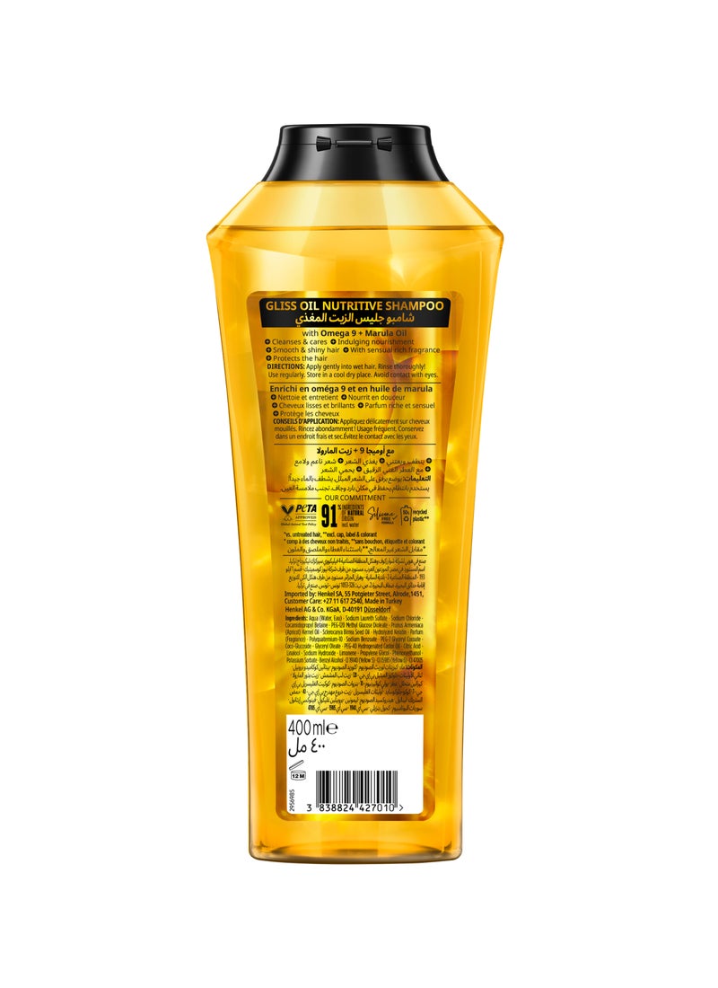 Gliss Oil Nutritive - Nourishment Shampoo 400ml - Image 2