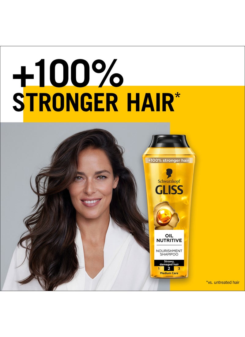 Gliss Oil Nutritive - Nourishment Shampoo 400ml - Image 3