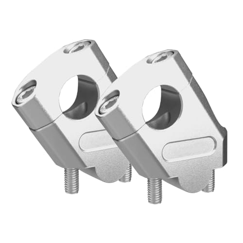78 Universal Handlebar Bar Risers Motorcycle Bar Clamps 78 Bar For Motorbike Pit Dirt Bikes Handle Bars Riser Height 38mm 15  18mm 071 Backward or Forward Chrome