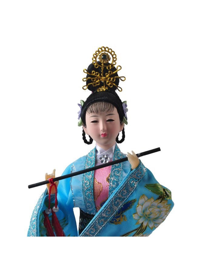 NW Chinese Traditional Handicraft Silk Figurine Collectible Chinese Doll Silk Doll (1805-B) - Image 4