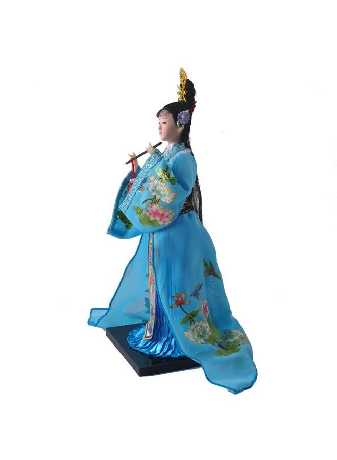 NW Chinese Traditional Handicraft Silk Figurine Collectible Chinese Doll Silk Doll (1805-B) - Image 2