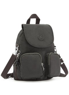 kipling Small Backpack (Convertible To Shoulderbag) Female Black Noir Firefly Up  - Image 2