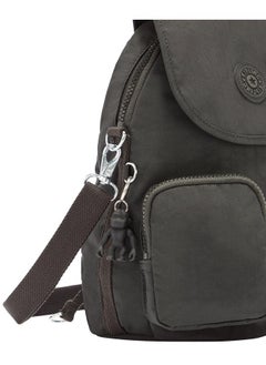 kipling Small Backpack (Convertible To Shoulderbag) Female Black Noir Firefly Up  - Image 3