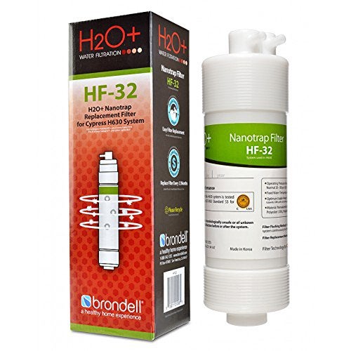 Brondell HF-32 Nanotrap Water Filter Replacement for Cypress Countertop Water Filtration System - Image 1