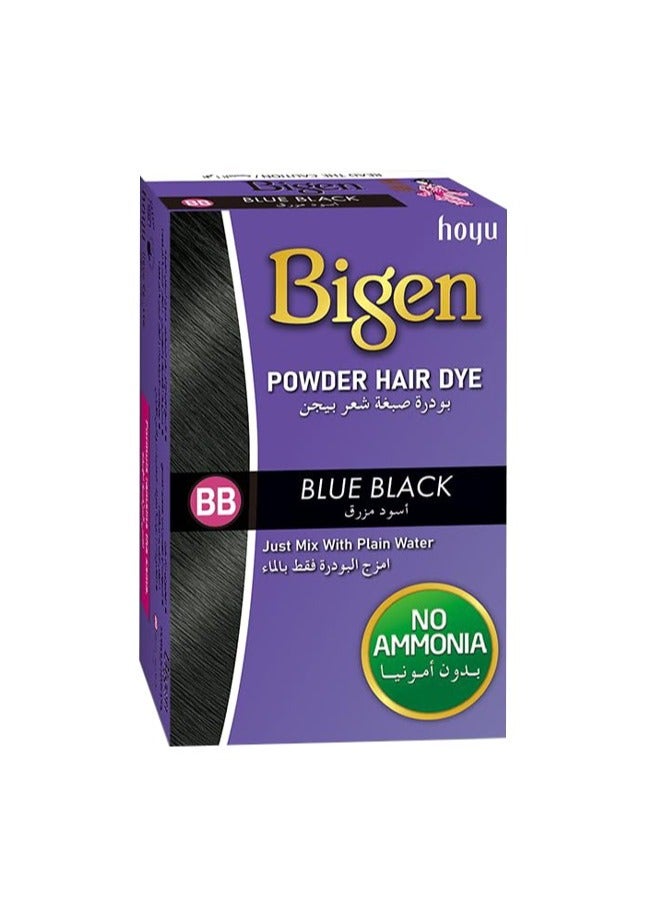بايجن بودرة صبغة الشعر – أزرق أسود 6 جم