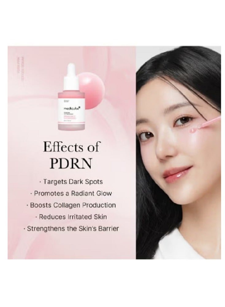 Medicube Pink Peptide Serum by, Pink Glow Serum, Peptide, Niacinamide, Hydrating, Moisturizing, Firming, Uneven Skin Tone, Korean Skincare | 1.01 fl oz (1.01 fl oz, - Image 2