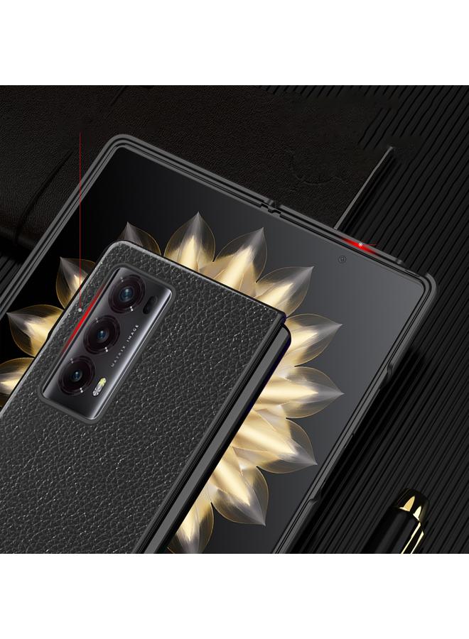 Zaboon Case For Honor Magic V2 Litchi Leather All Inclusive Shockproof Phone Case - Image 5