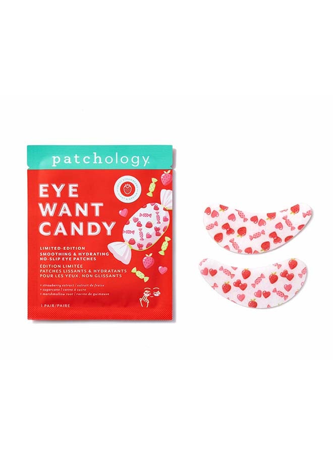 Patchology Eye Want Candy Smoothing And Hydrating Eye Patches - Single - Image 1